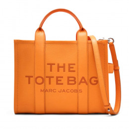 СУМКА MARC JACOBS THE LEATHER MEDIUM TOTE BAG TANGERINE