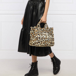 СУМКА MARC JACOBS THE MEDIUM TOTE BAG TRAVELLER LEOPARD