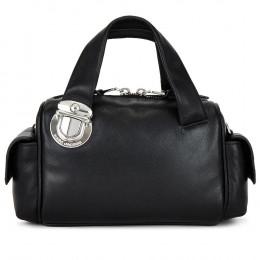 СУМКА  MARC JACOBS THE PUSHLOCK MINI SATCHEL BLACK