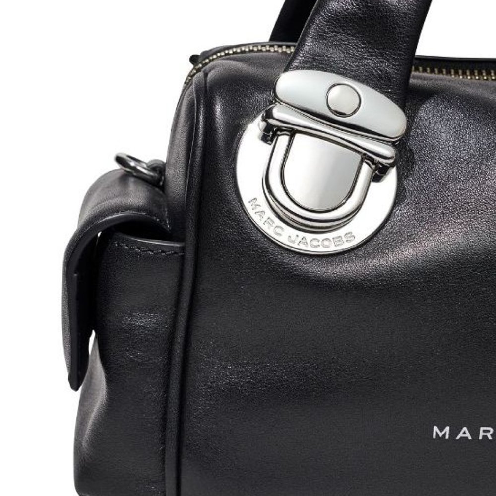 СУМКА  MARC JACOBS THE PUSHLOCK MINI SATCHEL BLACK