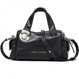 СУМКА  MARC JACOBS THE PUSHLOCK MINI SATCHEL BLACK