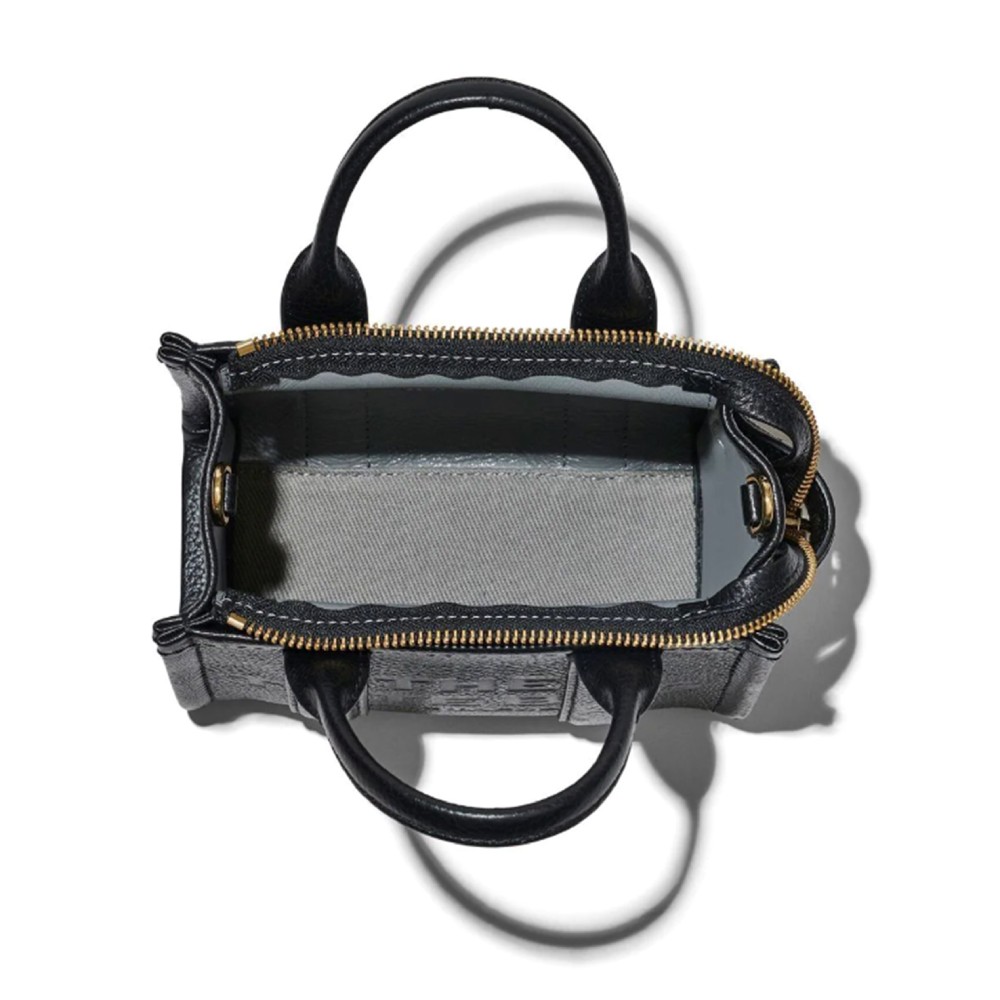 СУМКА MARC JACOBS THE LEATHER MINI TOTE BAG BLACK