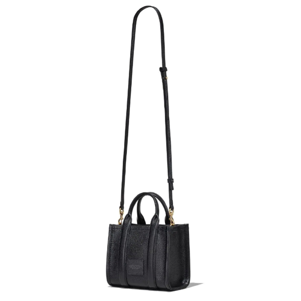 СУМКА MARC JACOBS THE LEATHER MINI TOTE BAG BLACK
