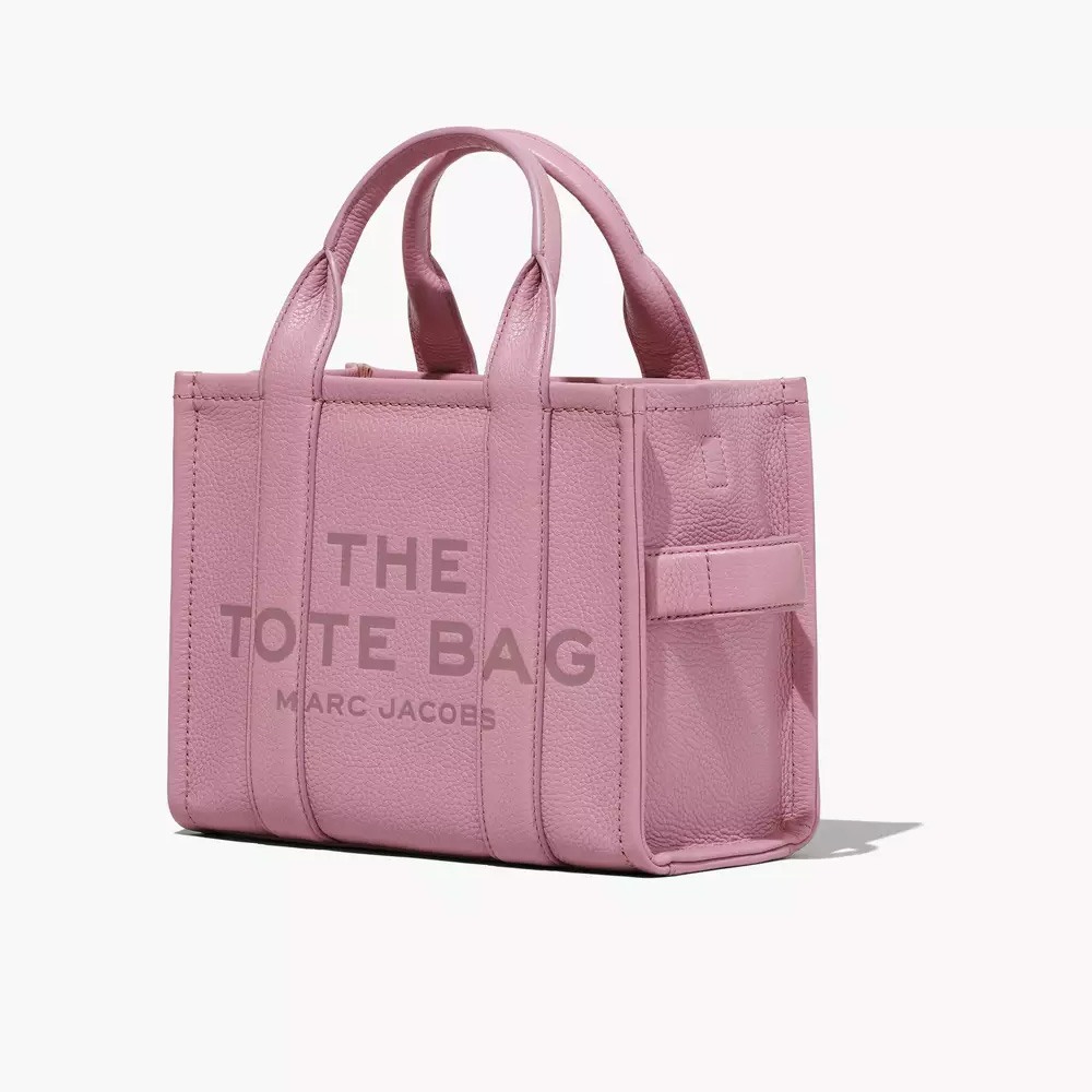 СУМКА MARC JACOBS THE LEATHER SMALL TOTE BAG LILAS
