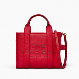 СУМКА MARC JACOBS THE LEATHER SMALL TOTE BAG TRUE RED