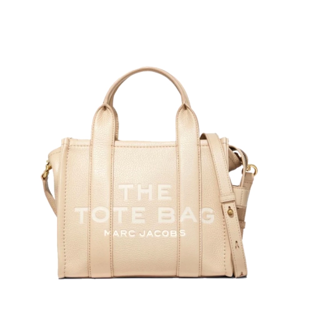 СУМКА MARC JACOBS THE LEATHER SMALL TOTE BAG TWINE