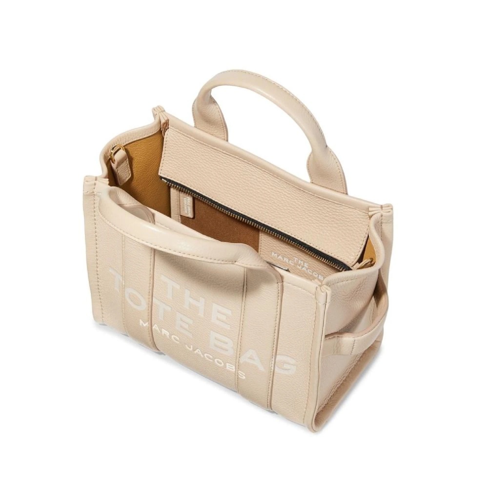 СУМКА MARC JACOBS THE LEATHER SMALL TOTE BAG TWINE