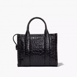 СУМКА MARC JACOBS THE SMALL CROC-EMBOSSED TOTE BAG BLACK
