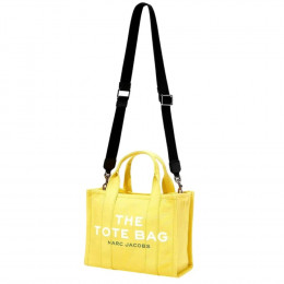СУМКА MARC JACOBS X PEANUTS CANVAS THE SNOOPY SMALL TOTE BAG YELLOW