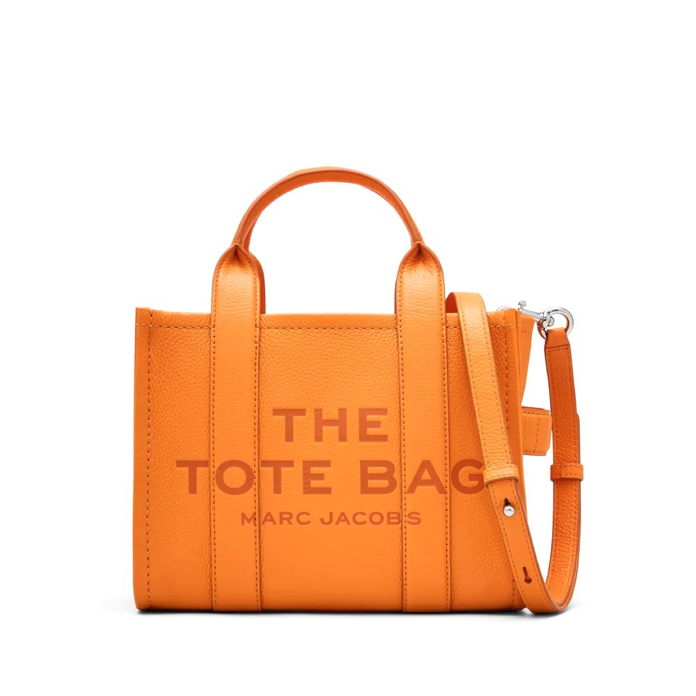СУМКА MARC JACOBS THE LEATHER SMALL TOTE BAG SCORCHED