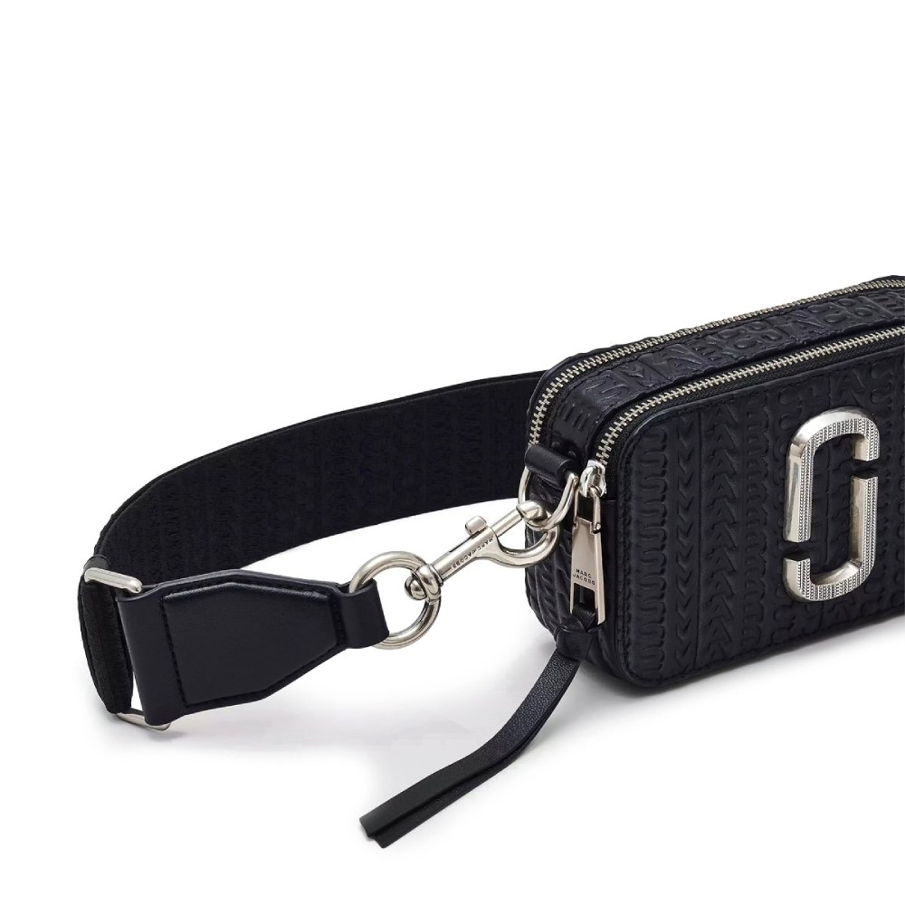 СУМКА MARC JACOBS SNAPSHOT CROSSBODY MONOGRAM BLACK