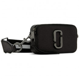 СУМКА MARC JACOBS SNAPSHOT  CROSSBODY BAG GLITTER BLACK