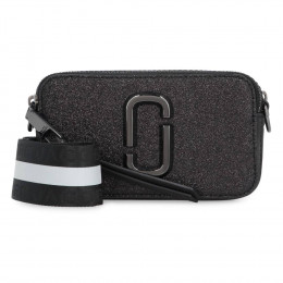 СУМКА MARC JACOBS SNAPSHOT  CROSSBODY BAG GLITTER BLACK