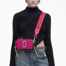 СУМКА MARC JACOBS THE SNAPSHOT HOT PINK MULTI