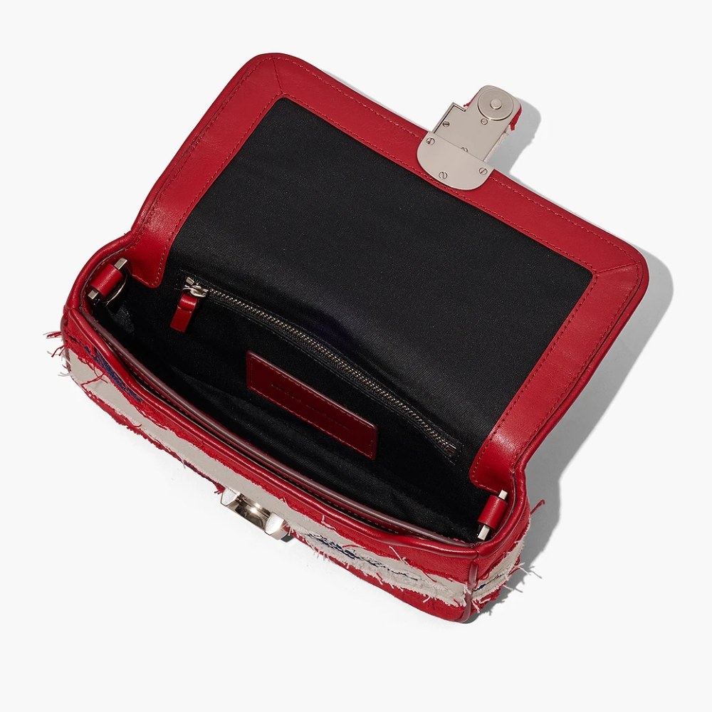 СУМКА MARC JACOBS THE AMERICANA J MARC SHOULDER BAG RED DENIM