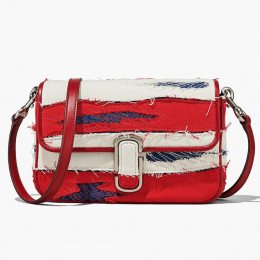 СУМКА MARC JACOBS THE AMERICANA J MARC SHOULDER BAG RED DENIM