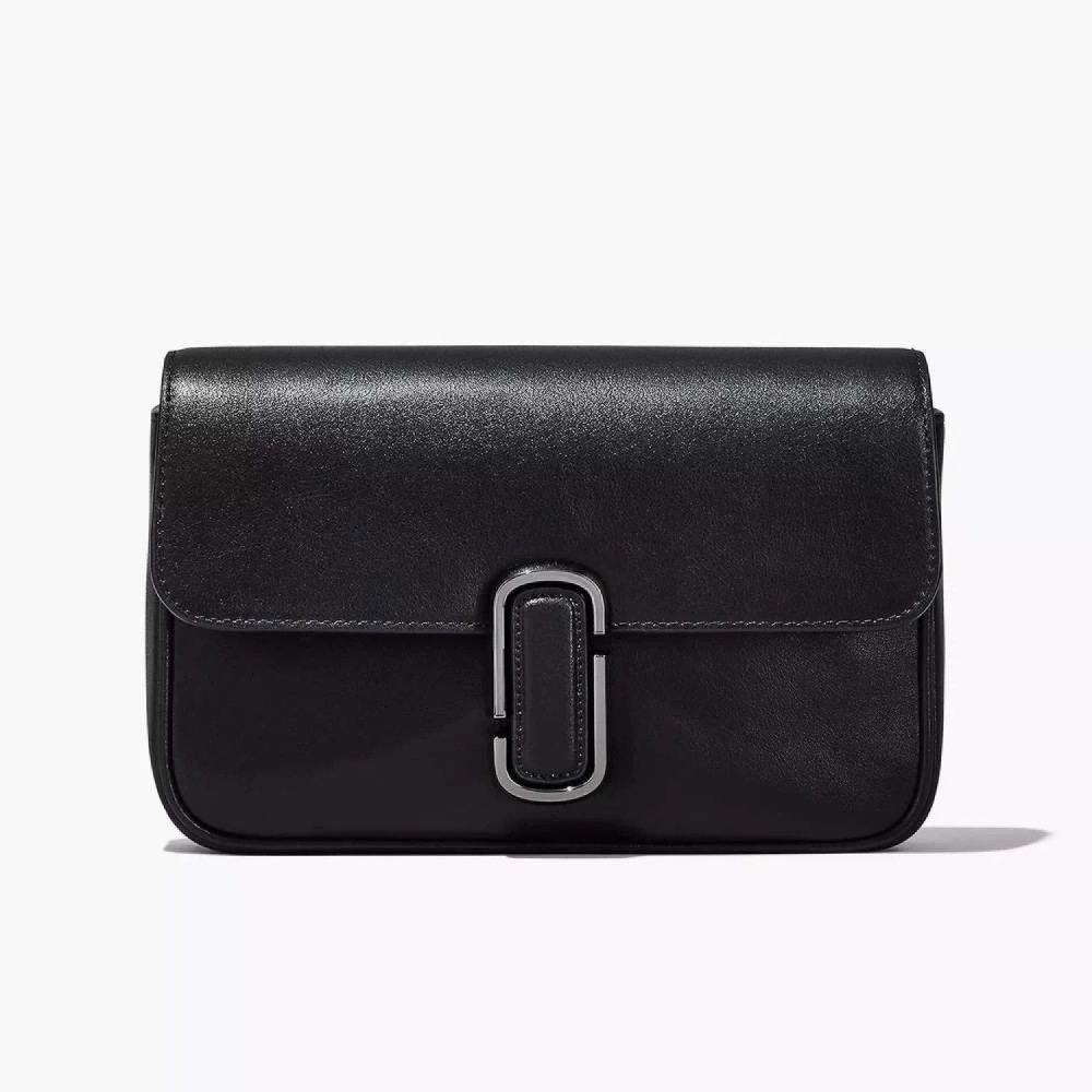 СУМКА THE J MARC SHOULDER BAG BLACK/GUNMETAL