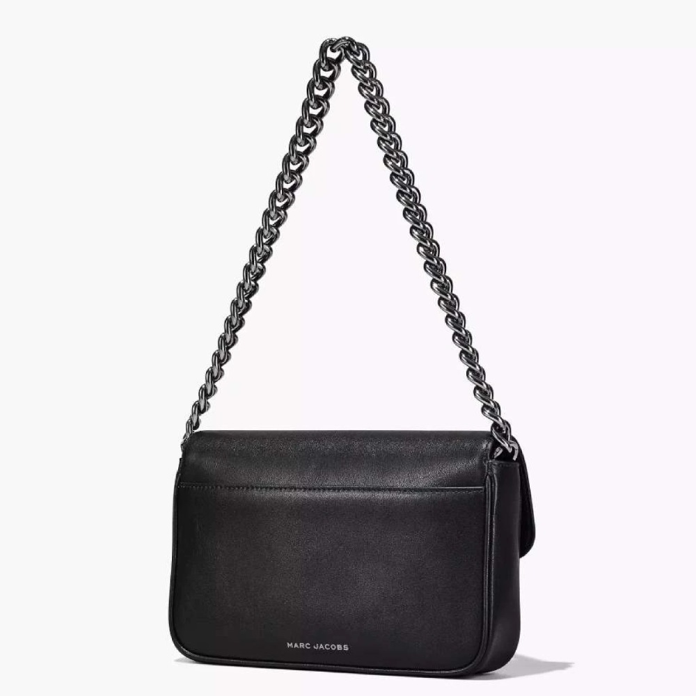 СУМКА THE J MARC SHOULDER BAG BLACK/GUNMETAL