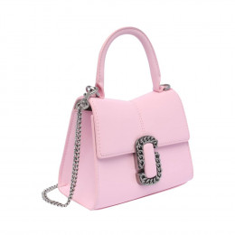 СУМКА MARC JACOBS THE ST. MARC MINI TOP HANDLE LEATHER BAG BUBBLEGUM