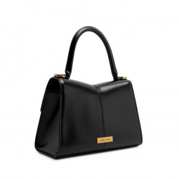 СУМКА MARC JACOBS THE ST. MARC SMALL TOP HANDLE LEATHER BAG BLACK