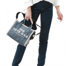 СУМКА MARC JACOBS THE COLORBLOCK MEDIUM TOTE BAG in BLUE SHADOW MULTI 